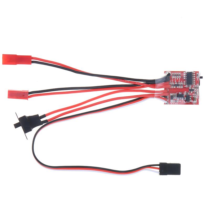 Rc Esc 20A/30A Регулятор скорости щеточного двигателя с тормозом для радиоуправляемого автомобиля Лодка-танк