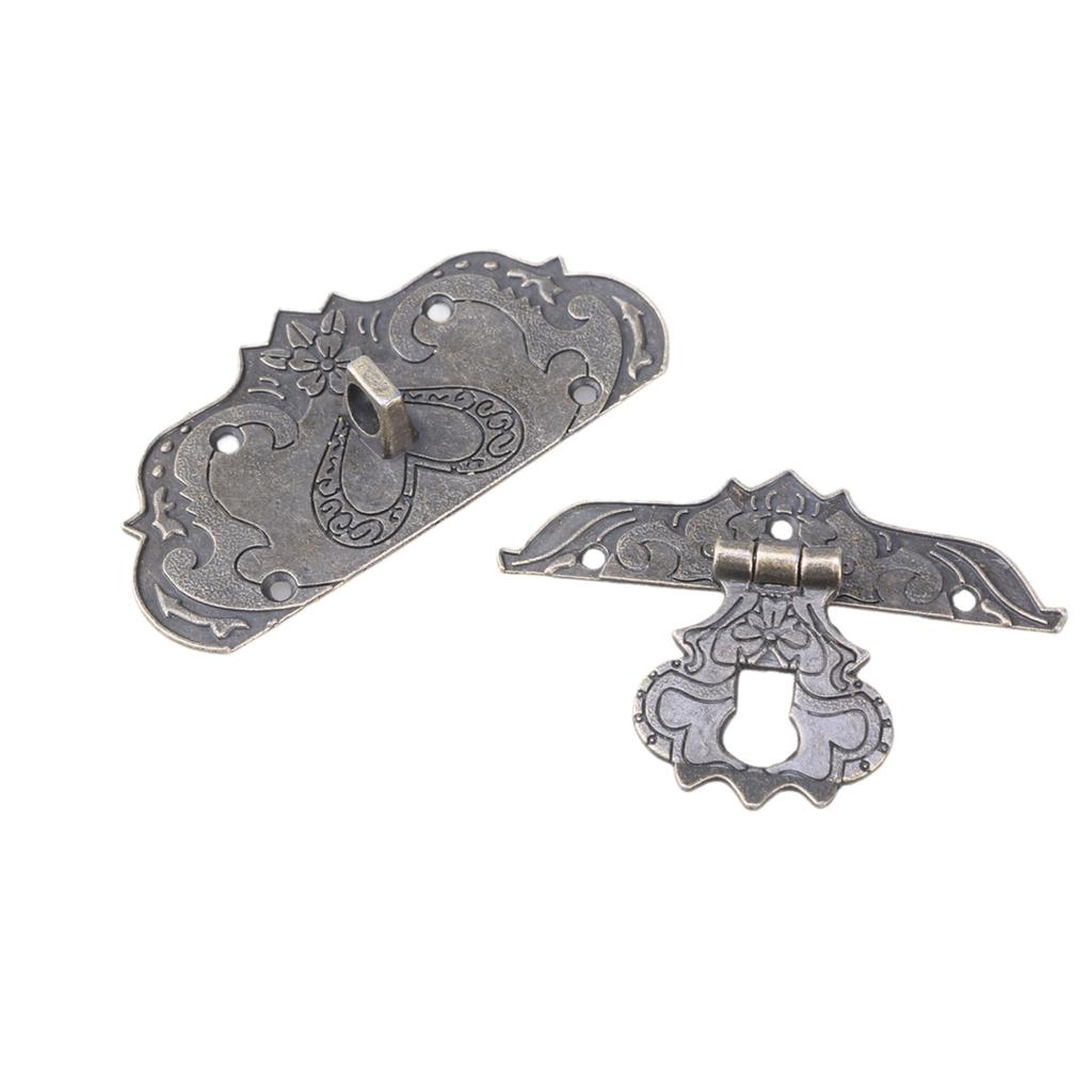 Легкий навесной замок Замок для надежного хранения ювелирных изделий Простой в использовании и долговечный замок Винтажный замок для хранения ювелирных изделий