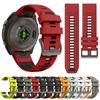 1Pcs Silicone Watch Band QuickFit 22mm or 26mm For Garmin Epix Pro Gen 2 / Fenix E 8 7X 7 Pro 6 6X 5X / Enduro 3 Strap Bracelet