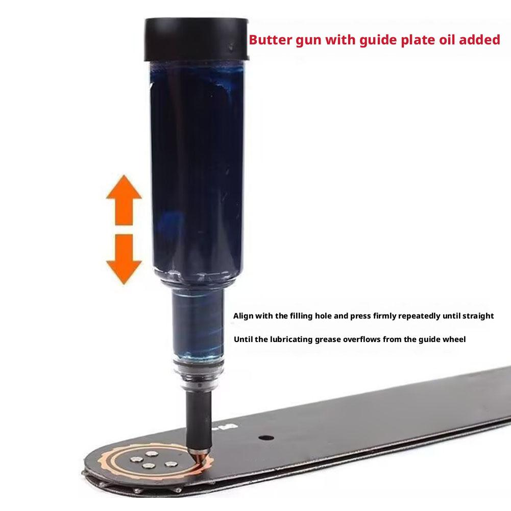Portable Precision Grease Tool Deep Lubrication Anti Rust Anti Corrosion Chainsaw Guide Plate Lubricating Oil Injector