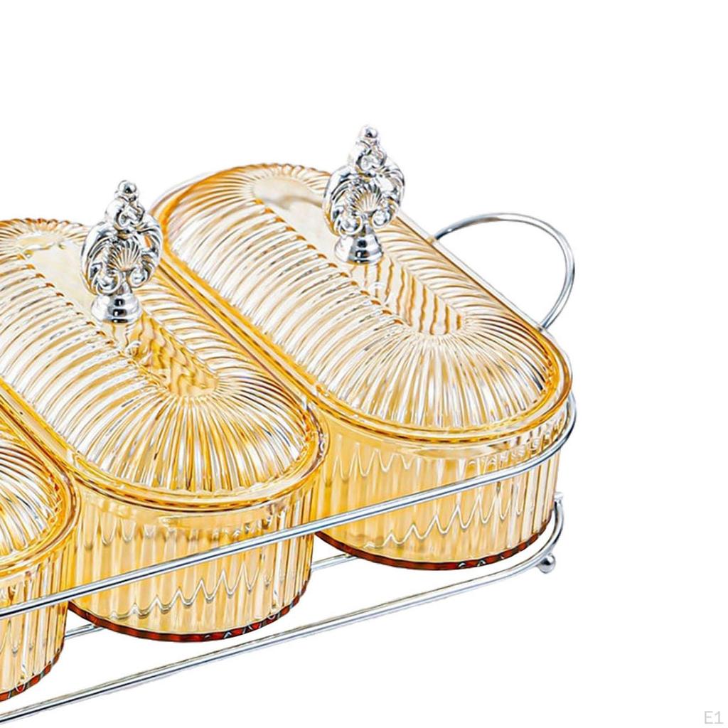 Dried Fruit Dish Divided Snack Bowl Dessert Cake Platter Plate Appetizer Tray