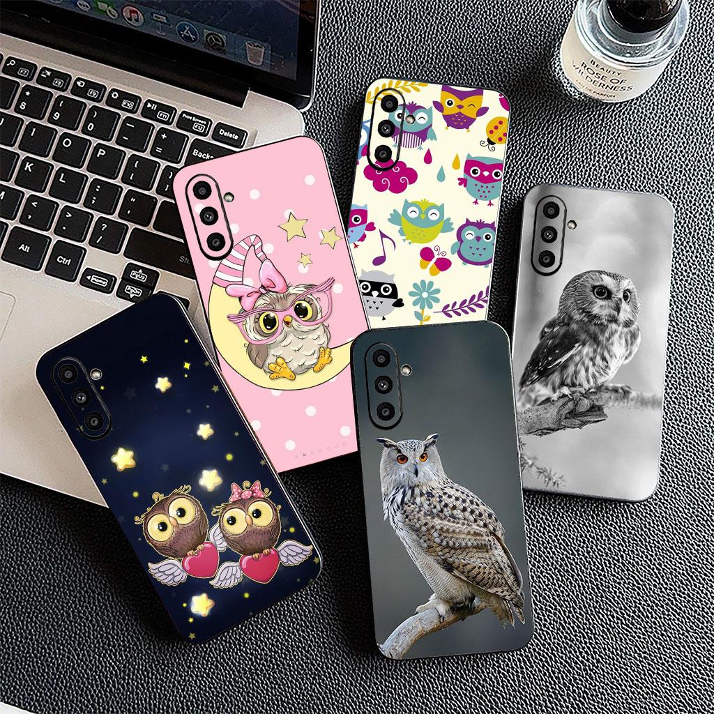 Casing Phone Cover for Xiaomi Redmi Note 12 11 10 A3 Pro 10A 10C 12C Note12 5G 4G Case Bird Owl Animal