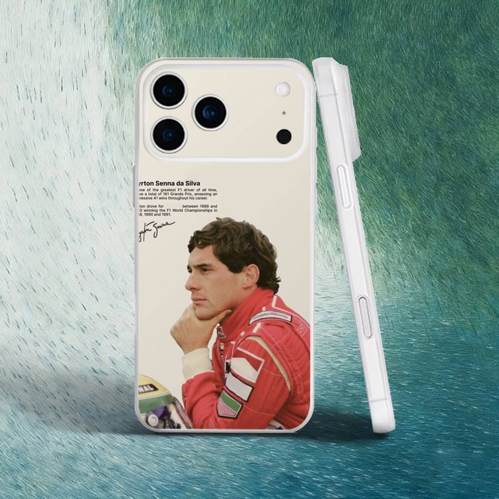 Чехол для телефона A-Ayrton Senna F1 Racing для iPhone 17,16,15,14,13,12,X,XS,Pro,Max,Plus,E,Air,Mini с магнитной основой Magsafe, Жидкий ТПУ
