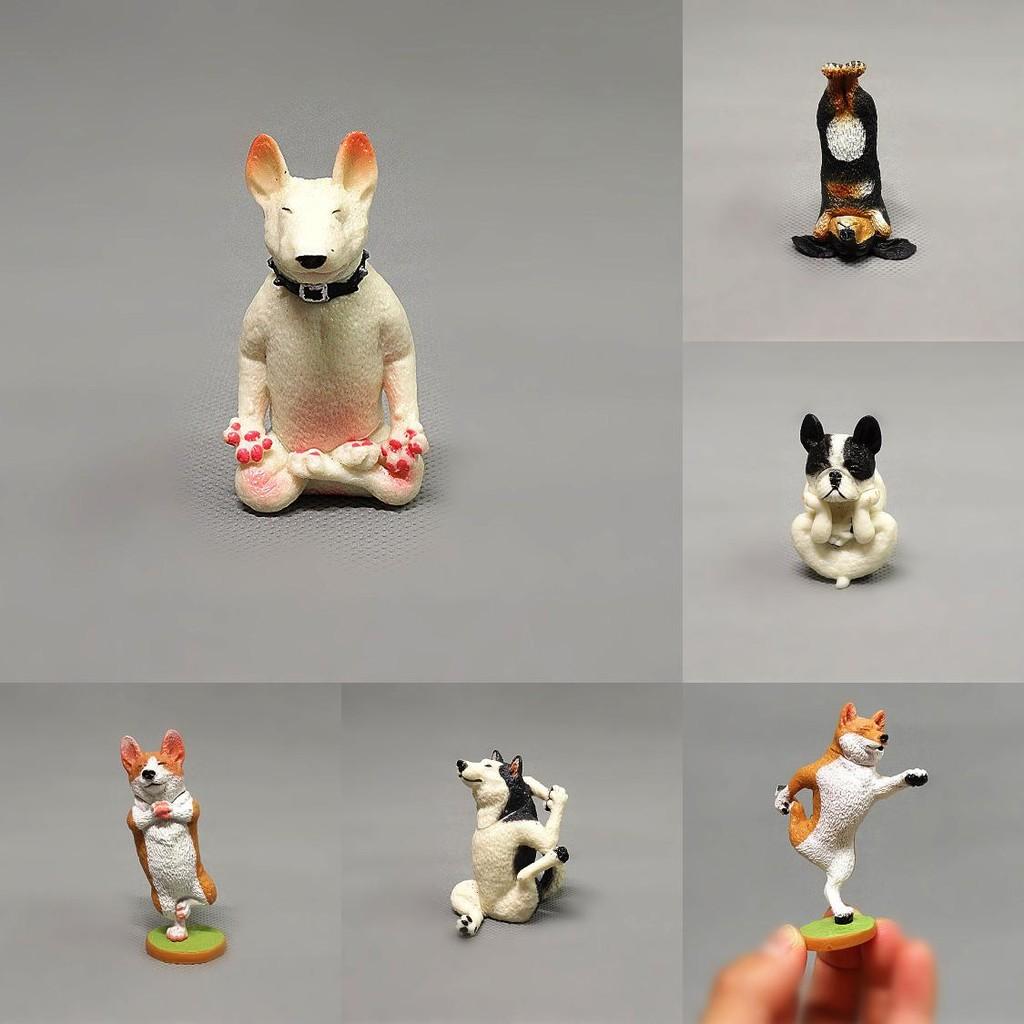Pvc Bulldog Corgi Toy Model With Realistic Animal Features For Kids Room Decor