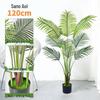 Artificial Indoor Plants & Trees: Monstera, Areca Palm, Jacaranda, Nandina, Rubber Fig - Free Shipping