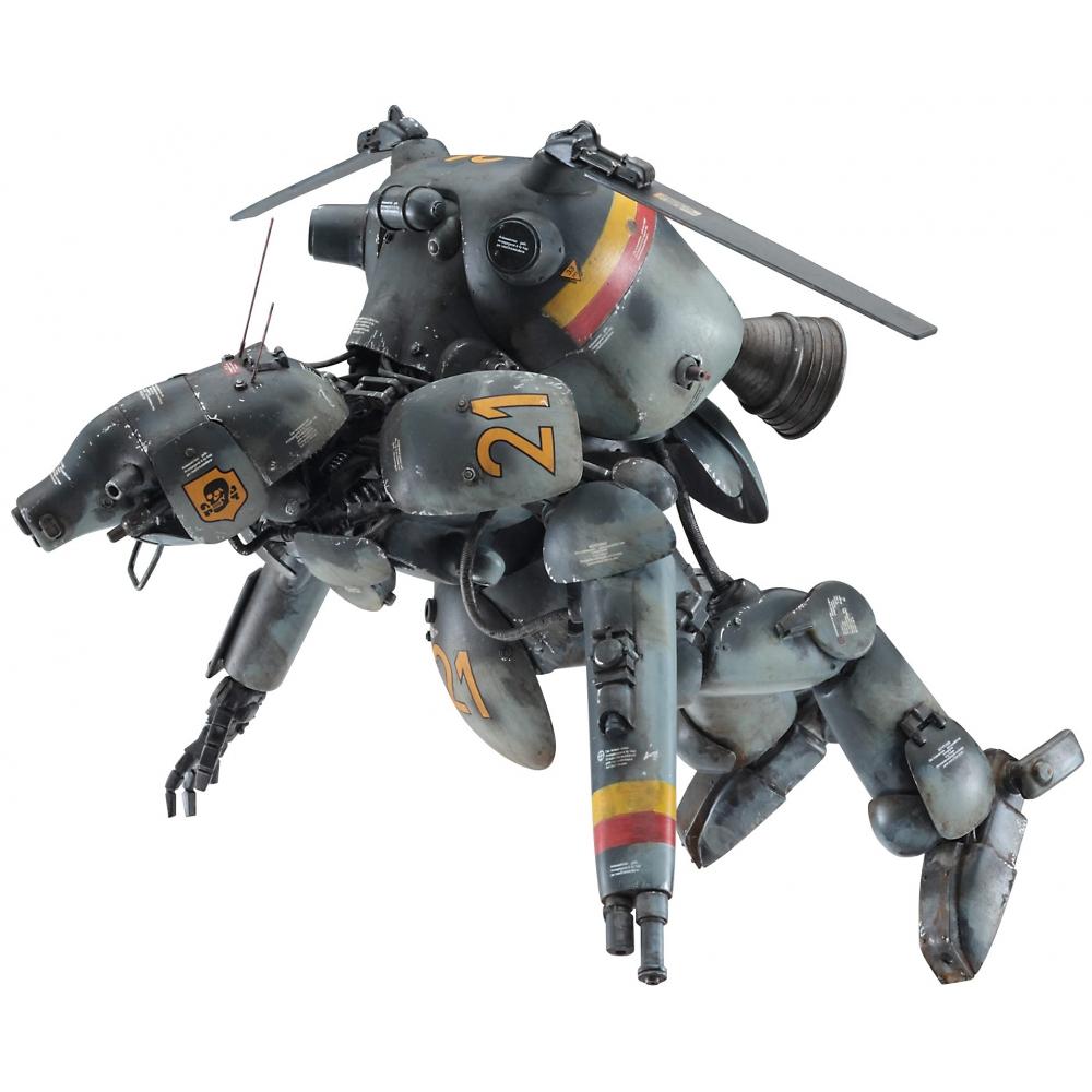 Hasegawa Maschinenkrieger Space Humanoid Беспилотный перехватчик Grosserhund Schwarzhund 120 Scale Пластиковая модель 64123