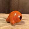 Карин Деревянная Резная Счастливая Рыба-Апельсин: Декоративное Ornament-Желание для Расслабления и Процветания