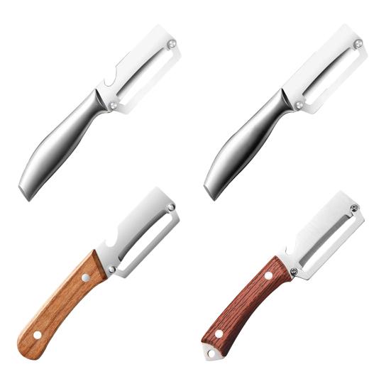 Овощечистка с эргономичной ручкой, открывалка для бутылок, овощечистка для подготовки продуктов, для овощей, фруктов, моркови, апельсинов, картофеля, кухонный гаджет