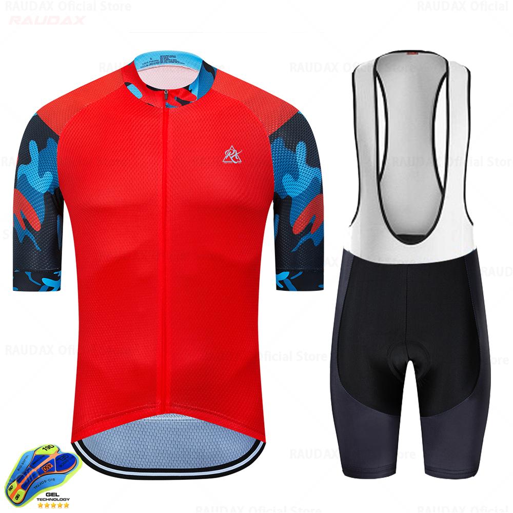 Gobikeful Raphaful Комплекты джерси с коротким рукавом Ropa Ciclismo Hombre Костюм для триатлона с лямками Велосипедная форма 2026 Лето Дышащий костюм для велоспорта Комплект