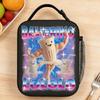 Ballerino Lololo Italian Brainrot Lunch Bag School Portable Zipper Lunch Box For Child Oxford Print Cooler Bag