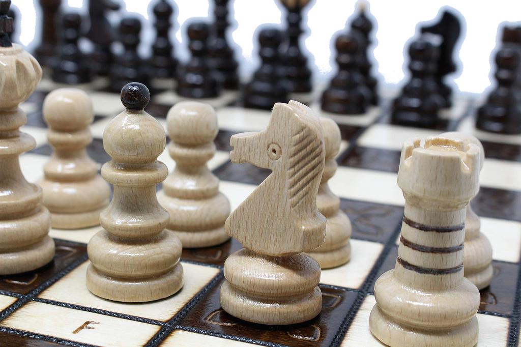 Шахматы ChessJapan Шахматный набор Краков 42см Деревянные