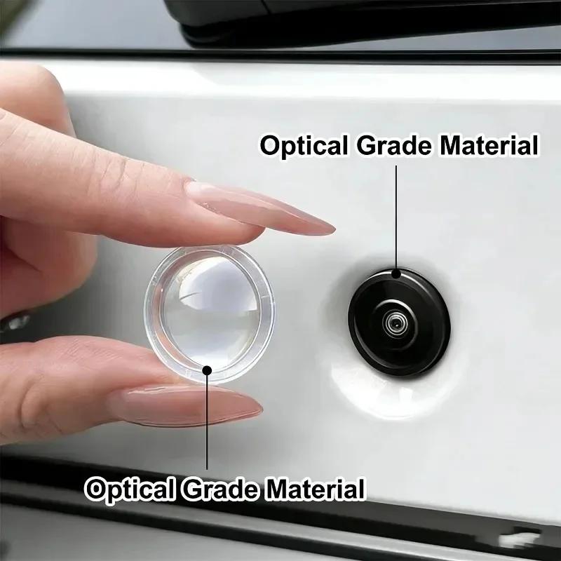 Universal 360 Panoramic Camera Lens Cover Clear Anti-Scratch Anti-Knock Waterproof Dustproof Car Exterior Accessory