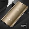 Зеркальный флип-кейс для Samsung Galaxy S26 S25 S24 S23 S21 S20 Ultra Plus FE Чехлы для Samsung Note 20 10 Ultra Plus Автомобильный чехол Carcasa