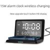 Многофункциональное беспроводное зарядное устройство и будильник для устройств Apple