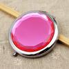 Одно новое портативное складное зеркало для макияжа, круглое, телесного цвета, компактное, карманное