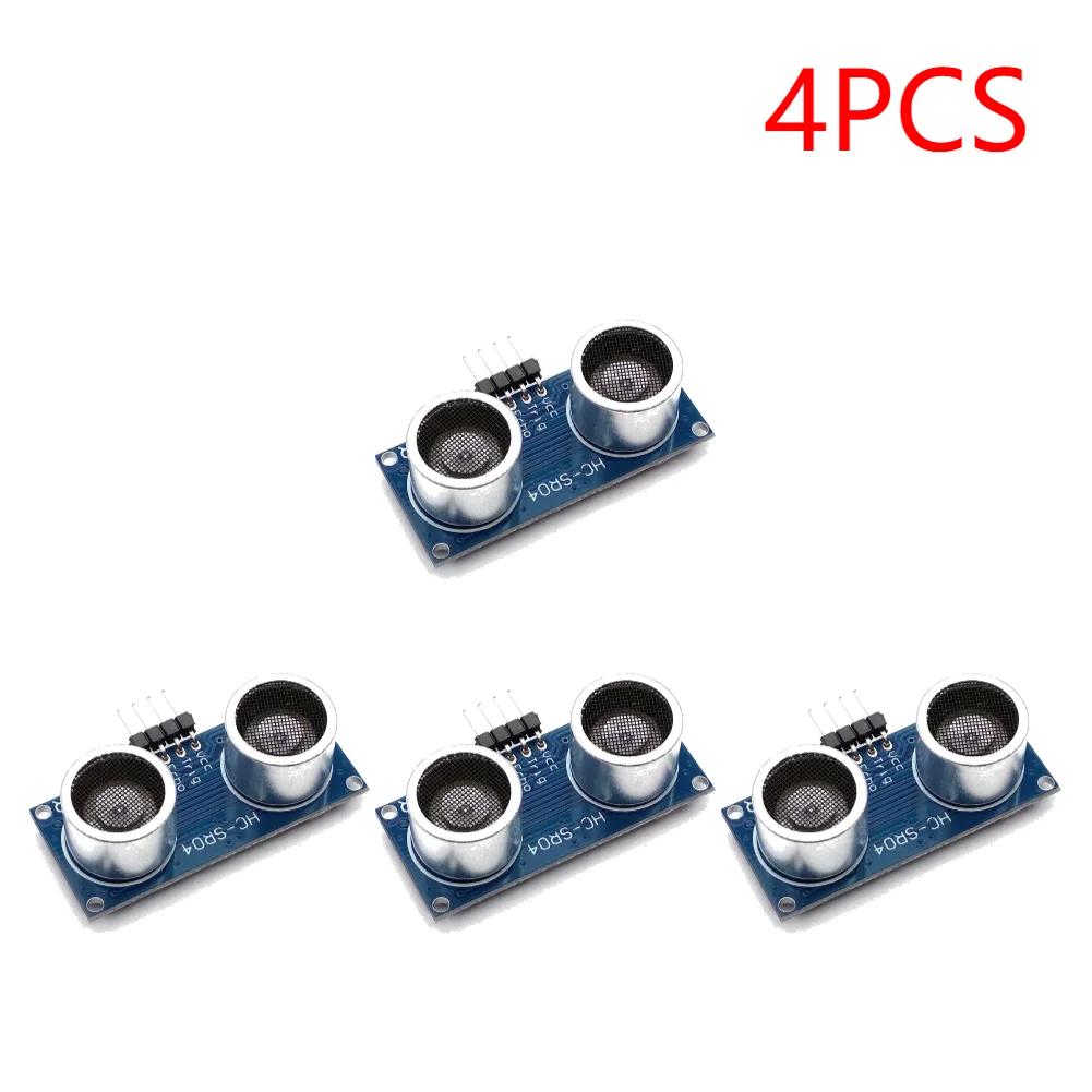 1-6PCS HC-SR04 Ультразвуковой волновой детектор Модуль измерения дальности HC-SR04P HC SR04 HCSR04P Плата датчика расстояния сонара 3-5,5 В