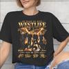Футболка Westlife 25th Anniversary Tour 2026 для женщин с графическим принтом 100% хлопок