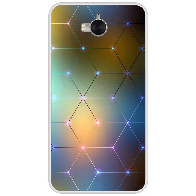 Чехол для Huawei Y5 2017, мягкий чехол из ТПУ для Huawei Y6 2017 Y6, чехлы для телефонов с мультяшным рисунком, силиконовый чехол для чехлов Huawei Y 5 5Y 2017