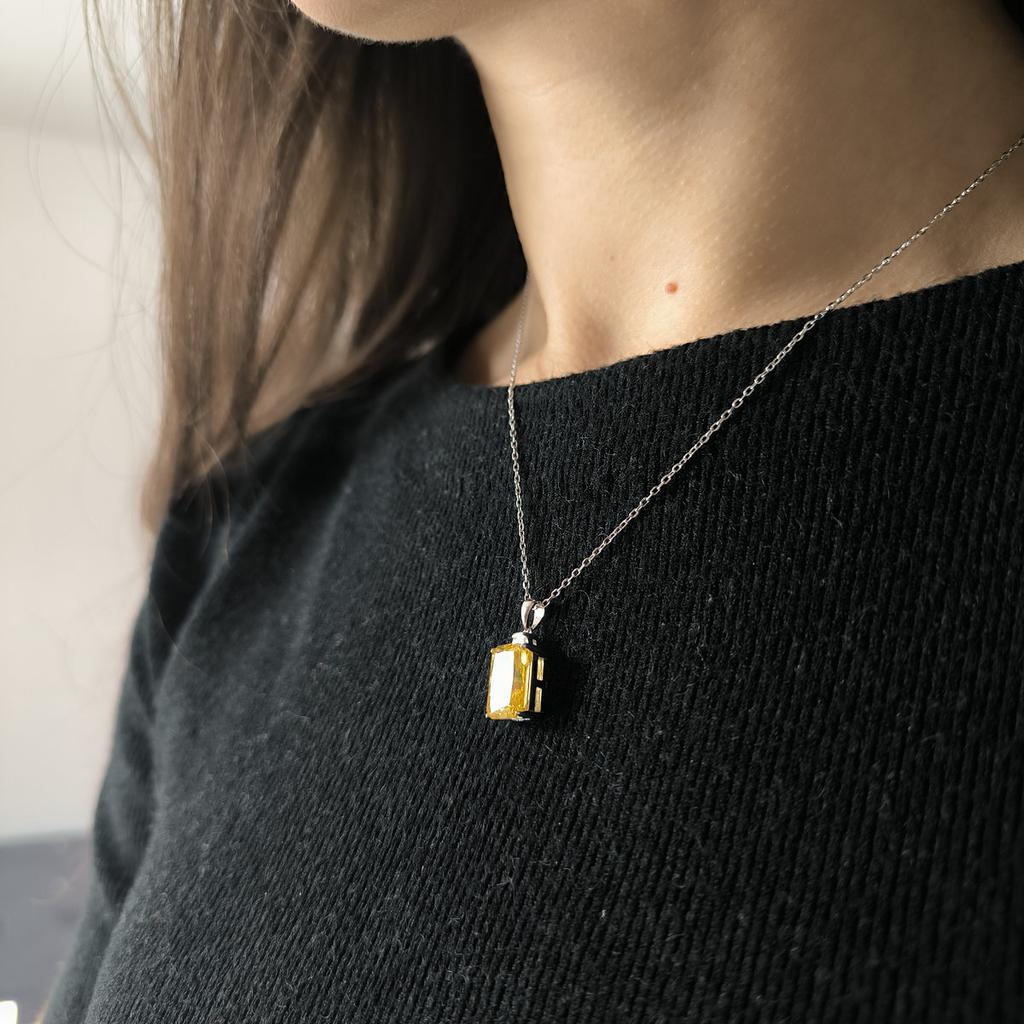 Серебряное колье с фианитами, вес изделия 4,66 гр (60002407)