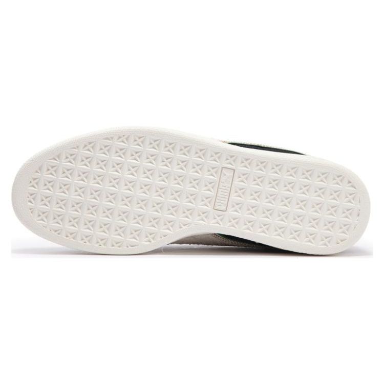 Puma Suede For The Fanbase - Black Warm White Unisex Sneakers 397266-02