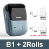 Niimbot B1 Mini Термопринтер для этикеток Портативная самоклеящаяся Bluetooth Машина для изготовления Наклеек-тегов Круглые УФ-наклейки Этикетки Рулоны
