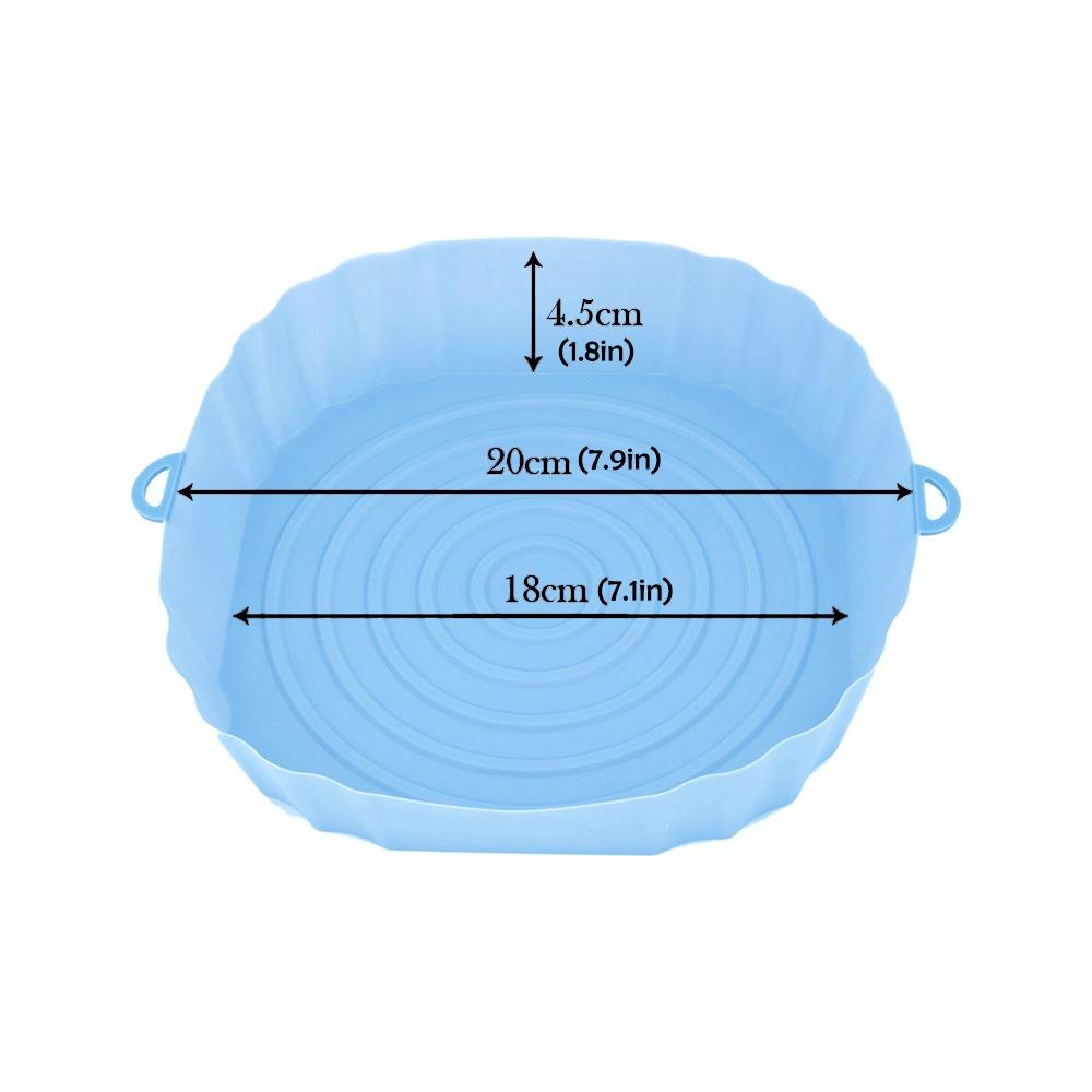Многоразовая фритюрница, силиконовый противень для духовки, пиццы, фритюрница, силиконовая корзина, сковорода для жареной курицы, коврик для кухни