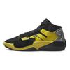 Наруто x Air Jordan Zion 2 SP PF Наруто против. Sasuke Мужские кроссовки Black Yellow-Strike Dark-Purple-Dust FB2219-087