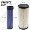 R1401-42270 R2401-42280 Air Filter, Skid Steer Air Filters, Replacement For Kubota KX121-3 KX121-3S KX161-3 KX161-3S L48 M4700 M4800 M4900 M5400