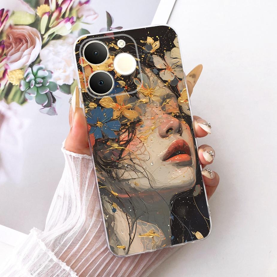 Чехол для Realme Note 70 Note70 T RMX5313 Милый Кот Расписной Чехол Мягкий Тонкий Чехол для Телефона Для Realme Note 70T Narzo 80 LIte 4G Fundas