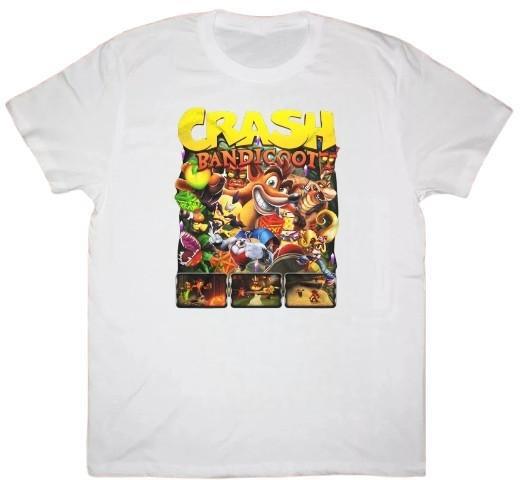 Унисекс футболка с графическим принтом Crash Bandicoot