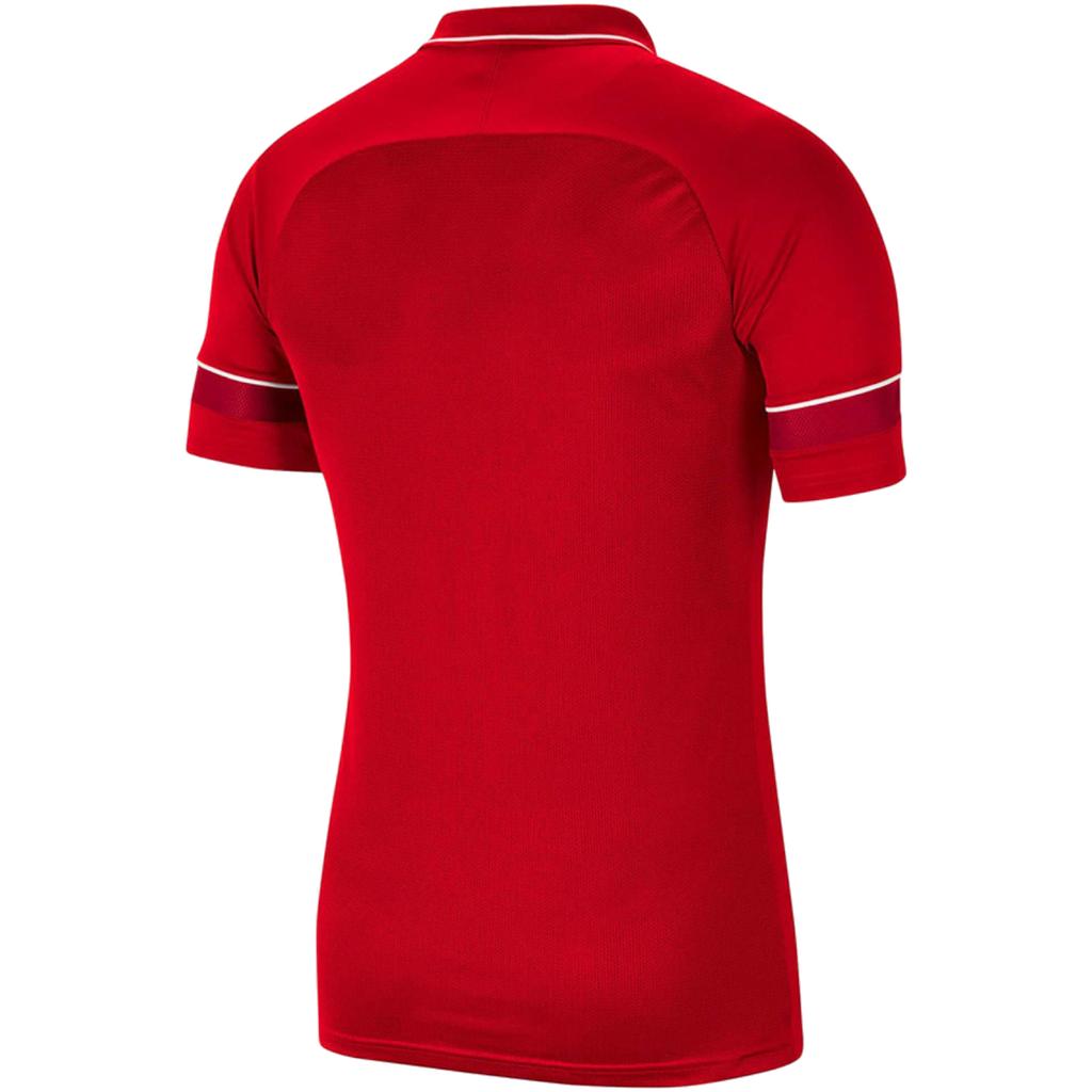 Nike DF Academy 21 Polo SS Jr, for Boy red T-shirts