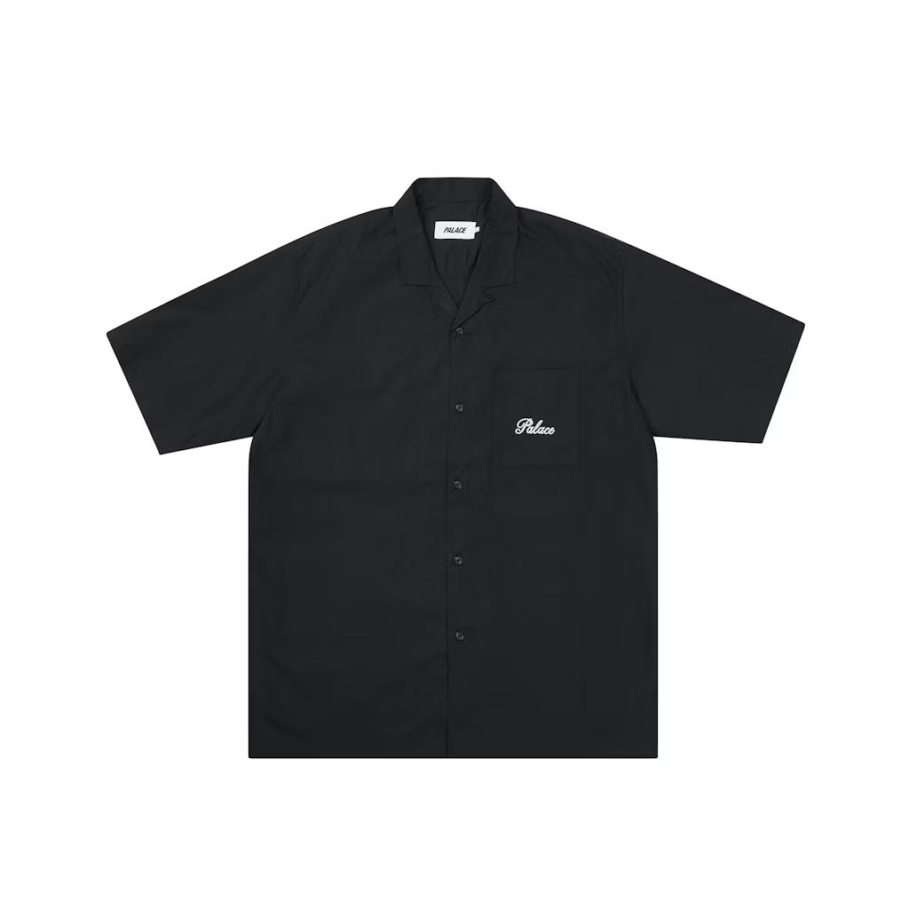 Palace Счастливая футболка P Черная Унисекс Топы P29SHT018