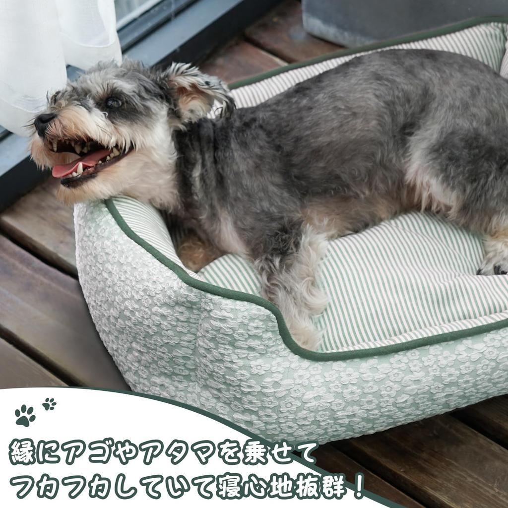 Ящик для домашних животных, кошек и собак, с двусторонней кроватью для маленьких и всех лет, стильная кровать, кровать, кровать, кровать, круглогодичного использования, подушка, моющаяся, мягкая, пушистая, среднего размера