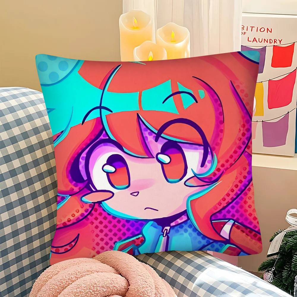 pc DCeleste Game Pillow Case Fashion Square Pillowcase Bedroom Sofa Room Ins Decoration Leisure