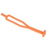 Side Stand Rubber Battery Strap Motorcycle Mount Accessory Fit for HUSQVARNA 14 19(Orange)