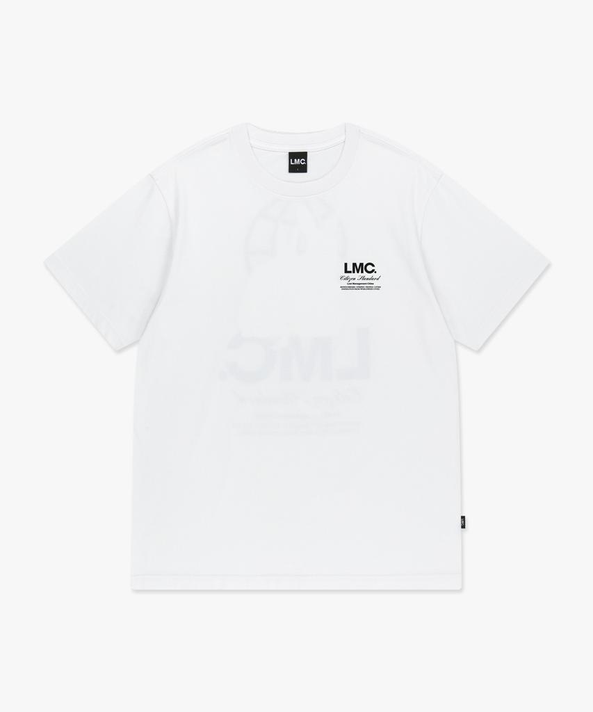 LMC Mono Кролик Глобус Футболка Белый