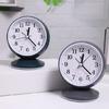 Noiseless Alarm Clock with No Ticking Designs Suitable for Students and Professional Quiet Movement Analog Table Clock