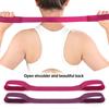 Stretch Strap Yoga Tensioner Yoga Tool Open Back Practice Shoulder Yoga Stretching Belt Elastic Stretch Band Workout