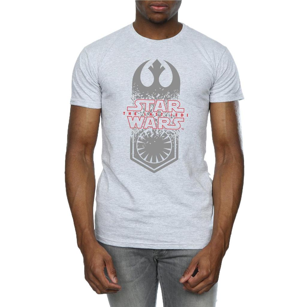 Star Wars Mens The Last Jedi Symbol Crash T-Shirt