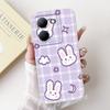 For Vivo Y36 5G V2248 Case For Vivo Y27 5G V2302 Cover Silicone Luxury Fashion Flowers Kawaii Cute Cat Funny Phone Case Bumper
