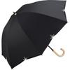 Wide Scallop Dome UV UPF Heat Suitable for Rain or Long 55cm Perfect for and Stylish and Cute for Product [2025] Wpc. Parasol, Black, 100% Shade, 100%