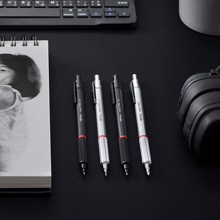 Механический карандаш Rotring Rapid Pro 0,5 мм Серебристый 1904-255