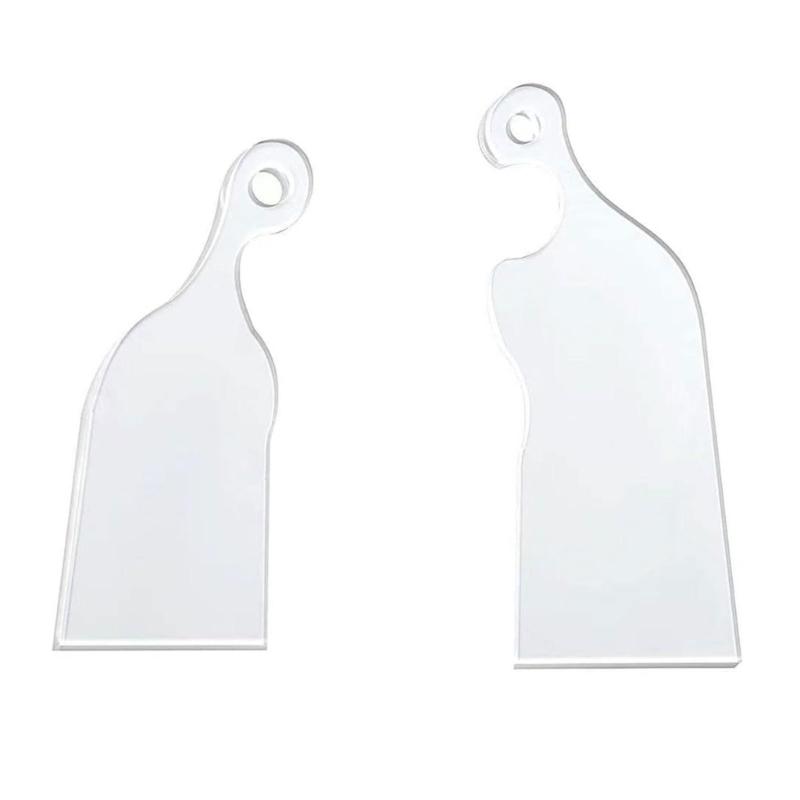 Шаблон ручки разделочной доски Многоразовые прозрачные шаблоны для деревообработки Акриловый шаблон для фрезера Инструмент-гид для DIY Ресторан