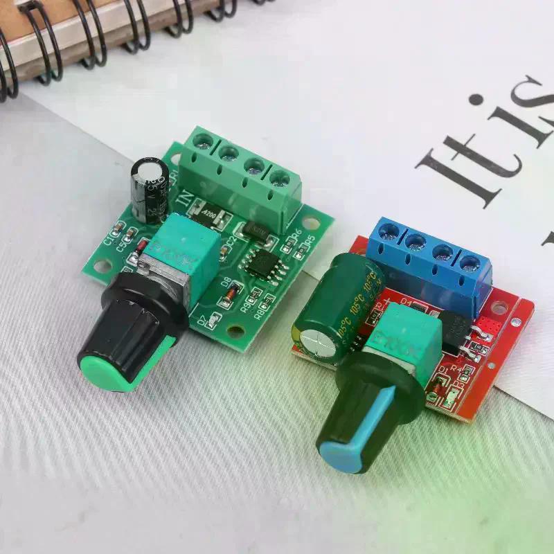 2/3/5/10A Регулятор напряжения ШИМ Регулятор скорости двигателя постоянного тока Губернатор Бесступенчатый регулятор скорости Диммер для светодиодов Модуль контроллера мощности