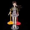 2Pcs Transparent Stand Support For Dolls Holding Clear Color Toy Figure Display Holder 1/6 Doll Prop Up Mannequin Model