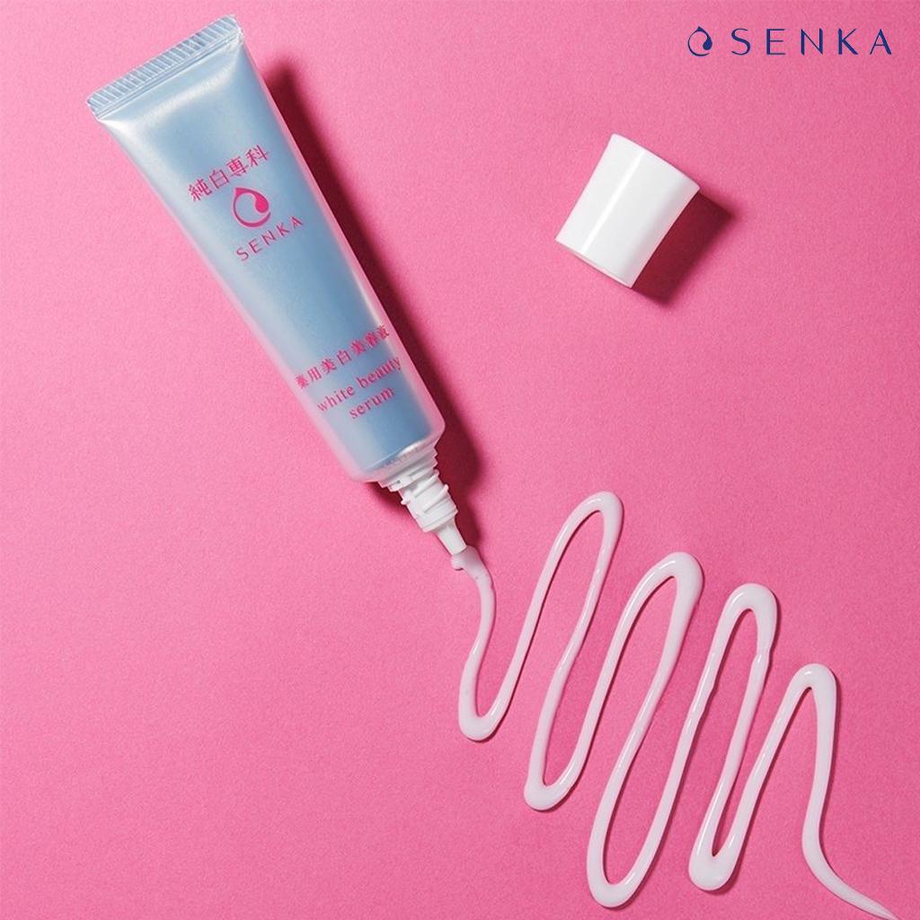 Senka Сыворотка White Beauty 35 г - Shiseido Japan