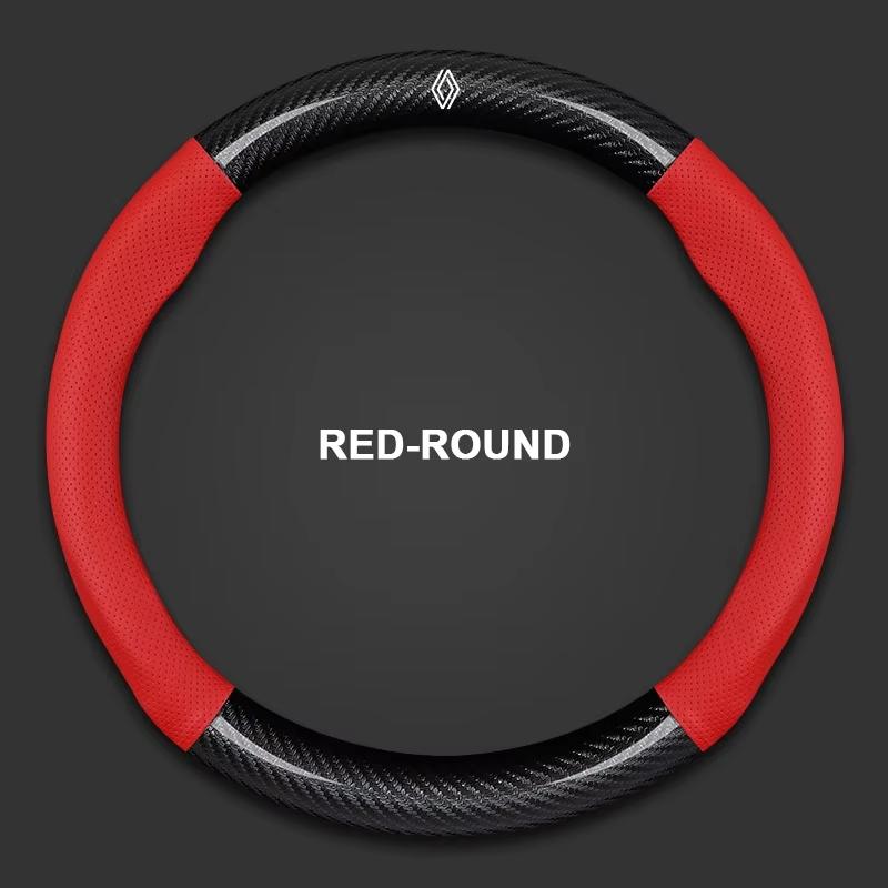 2026 Горячие Для Renault Колпаки на колеса Кожаный чехол на руль автомобиля Для Renault Kardian Kwid Clio Captur Megane 3 Автомобильный руль