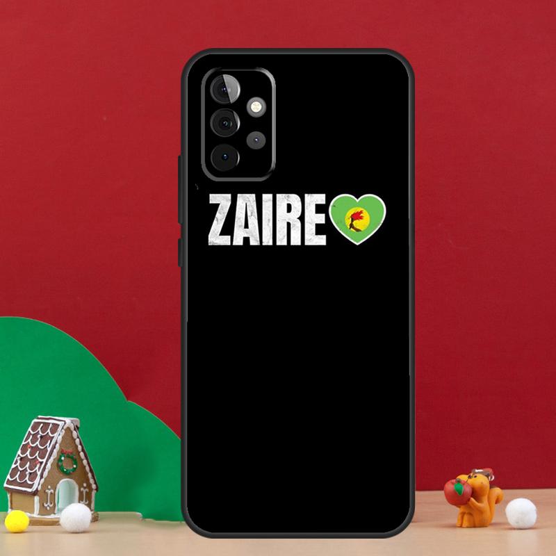 Zaire Flag Case For Samsung Galaxy A56 A33 A13 A36 A23 A52 A32 A12 A54 A34 A14 A16 A53 A15 A35 A55 A17