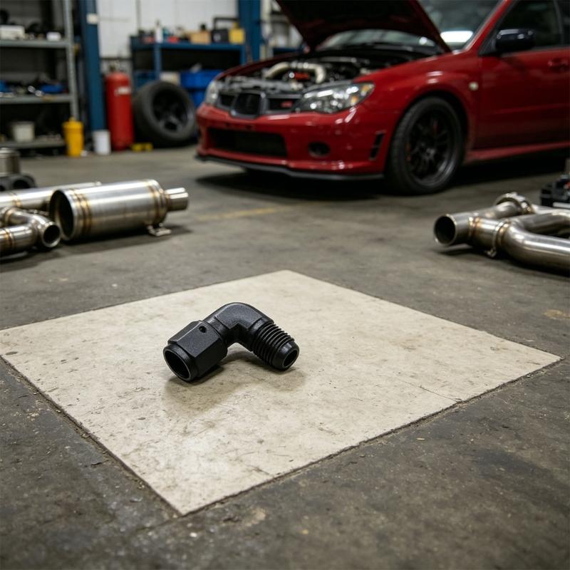 4AN 6AN 8AN 10AN Thread 90 Degree Swivel Hose Fitting For Fuel System Upgrade In Automotive Modifications
