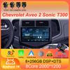 5G 2din Android 14 Автомагнитола Мультимедийный плеер Для Chevrolet Aveo 2 Sonic T300 Авторадио CarPlay Навигация GPS